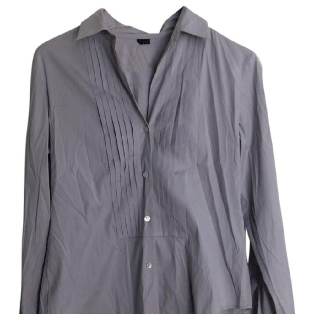Lavender button-down